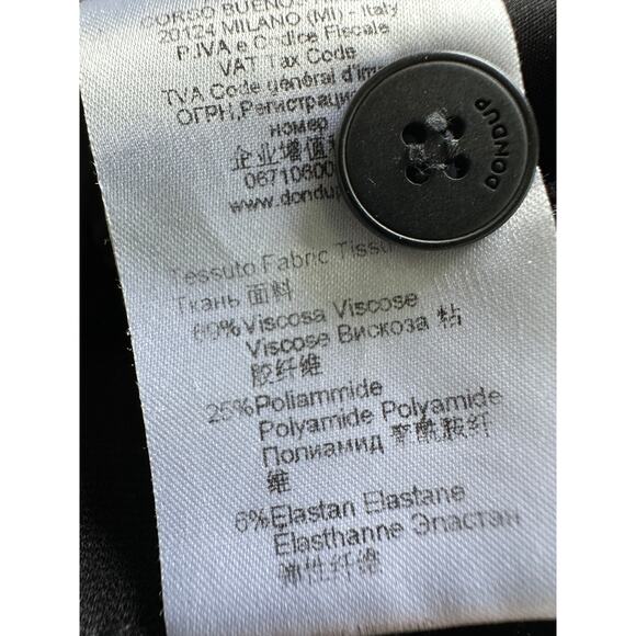 DONDUP  Women size 28 - US(10)  black  Pants DP066 JSE 108D‎ - Picture 7 of 10